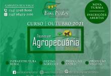 Inscrições abertas para o Curso Técnico em Agropecuária