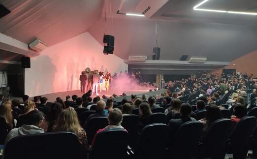 Sarau Literrio do Bompa lotou o auditrio do Centro de Eventos