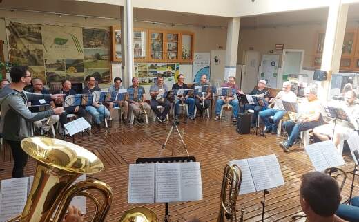 Orquestra da IECLB se hospedou na Hospedaria Bom Pastor